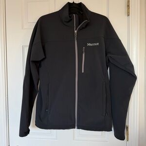 Men’s Marmot Softshell Jacket Style C91030 Black Size Medium